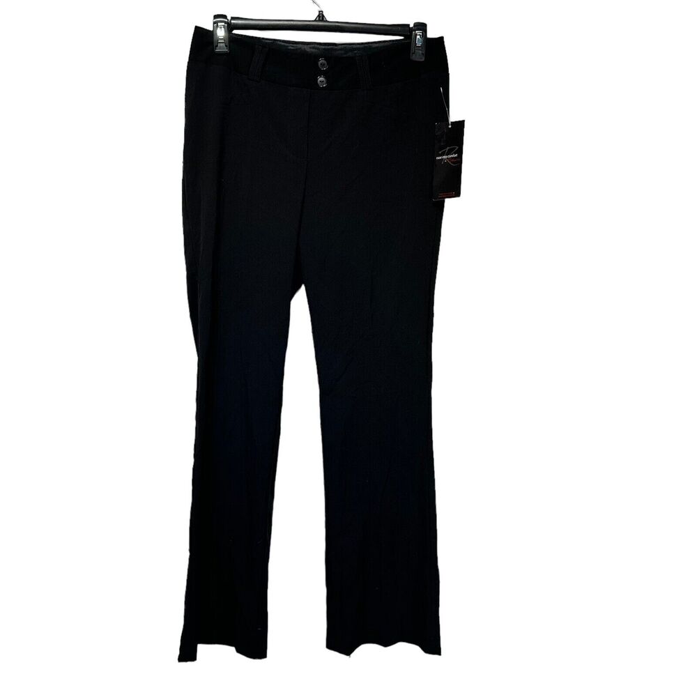rekucci ease into comfort black career pants Size 12
